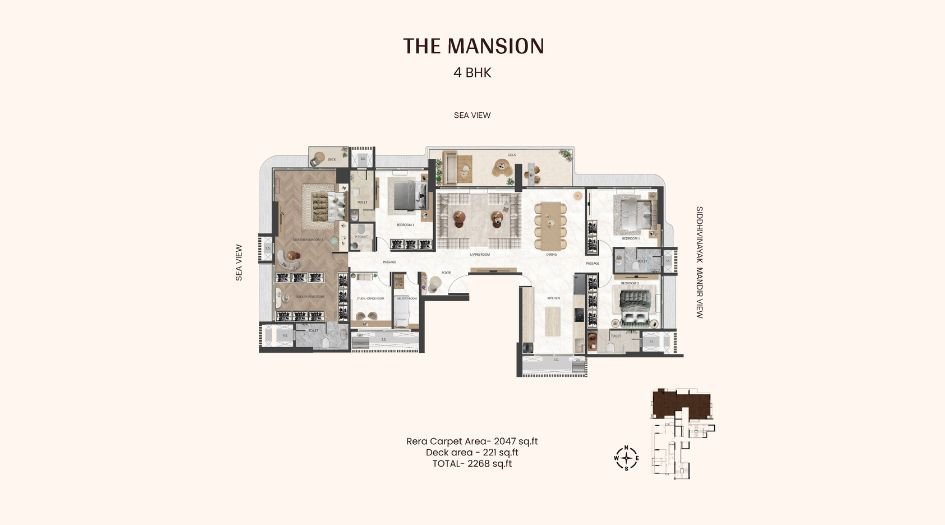 Vibrant-The-V-Mansion-Floor-Plan-4 BHK